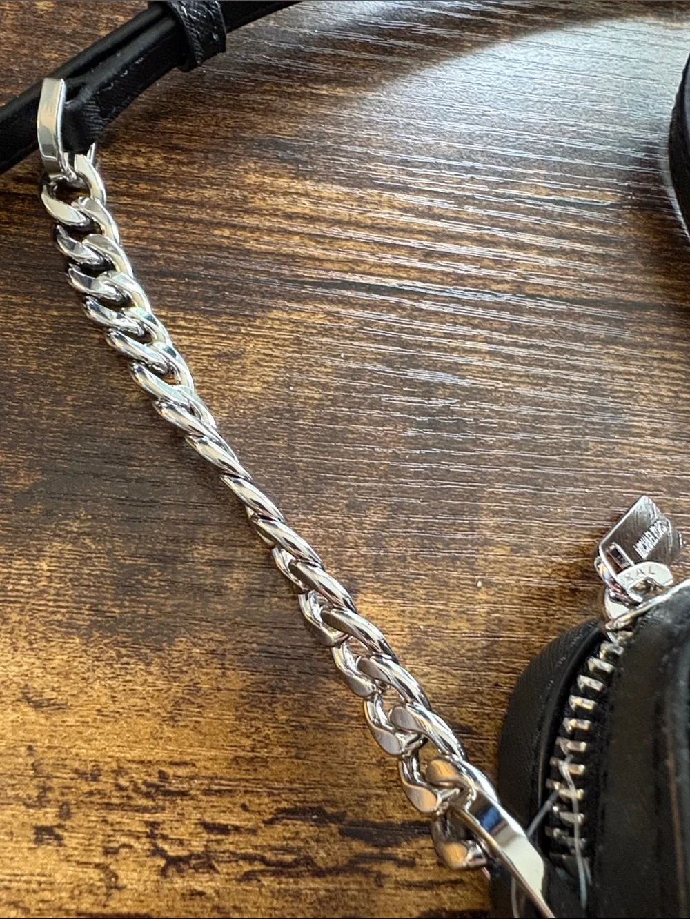 NWT Michael Kors Black Signature Crossbody Bag